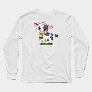 Cute Cow Long Sleeve T-Shirt